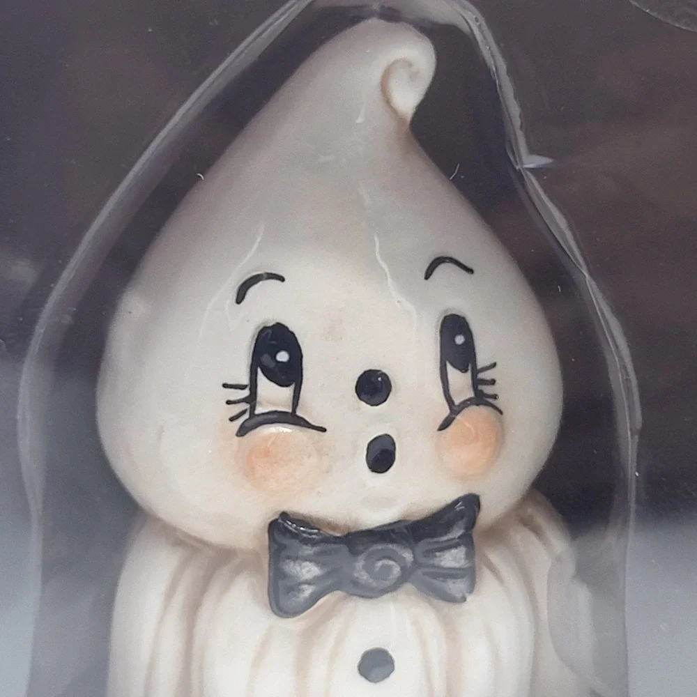 Johanna Parker Transpac Halloween Kooky Spooks Ghost Salt Pepper Shakers NIB