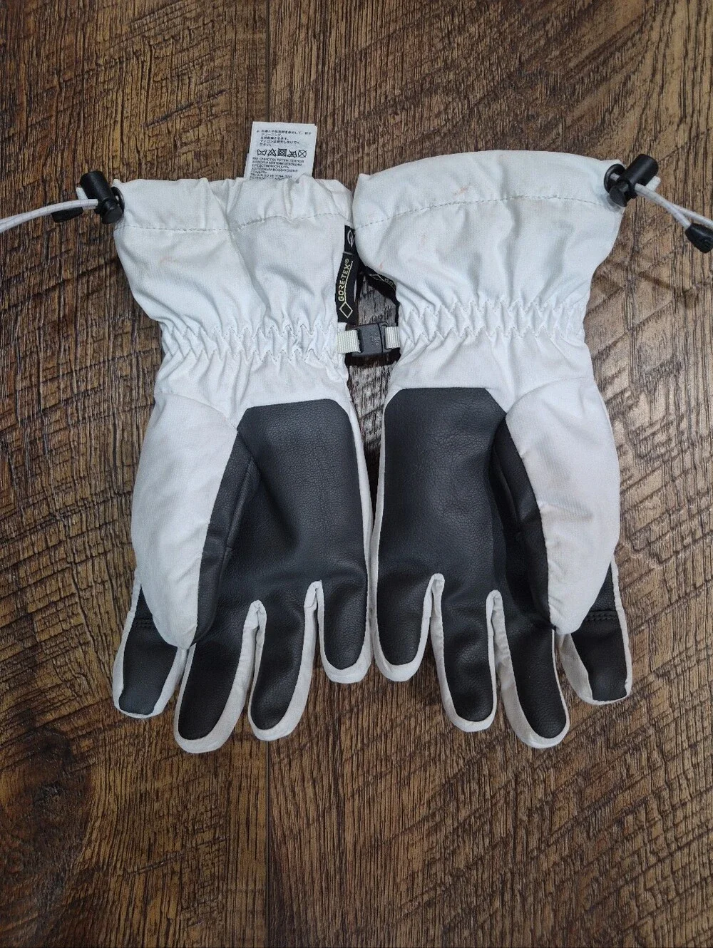 The North Face features adjustable