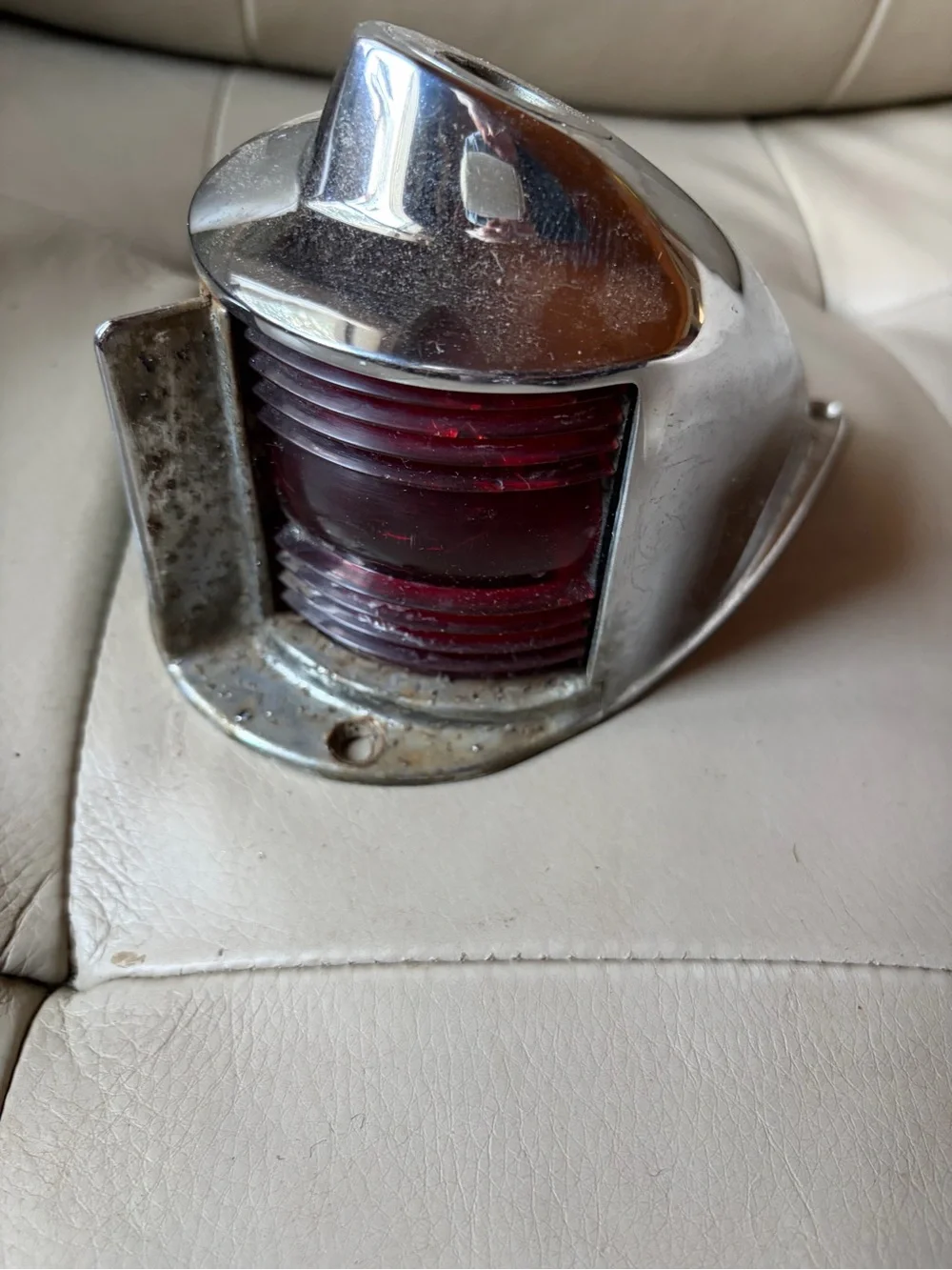 Vintage boat light Green & Red Nautical Marker Light