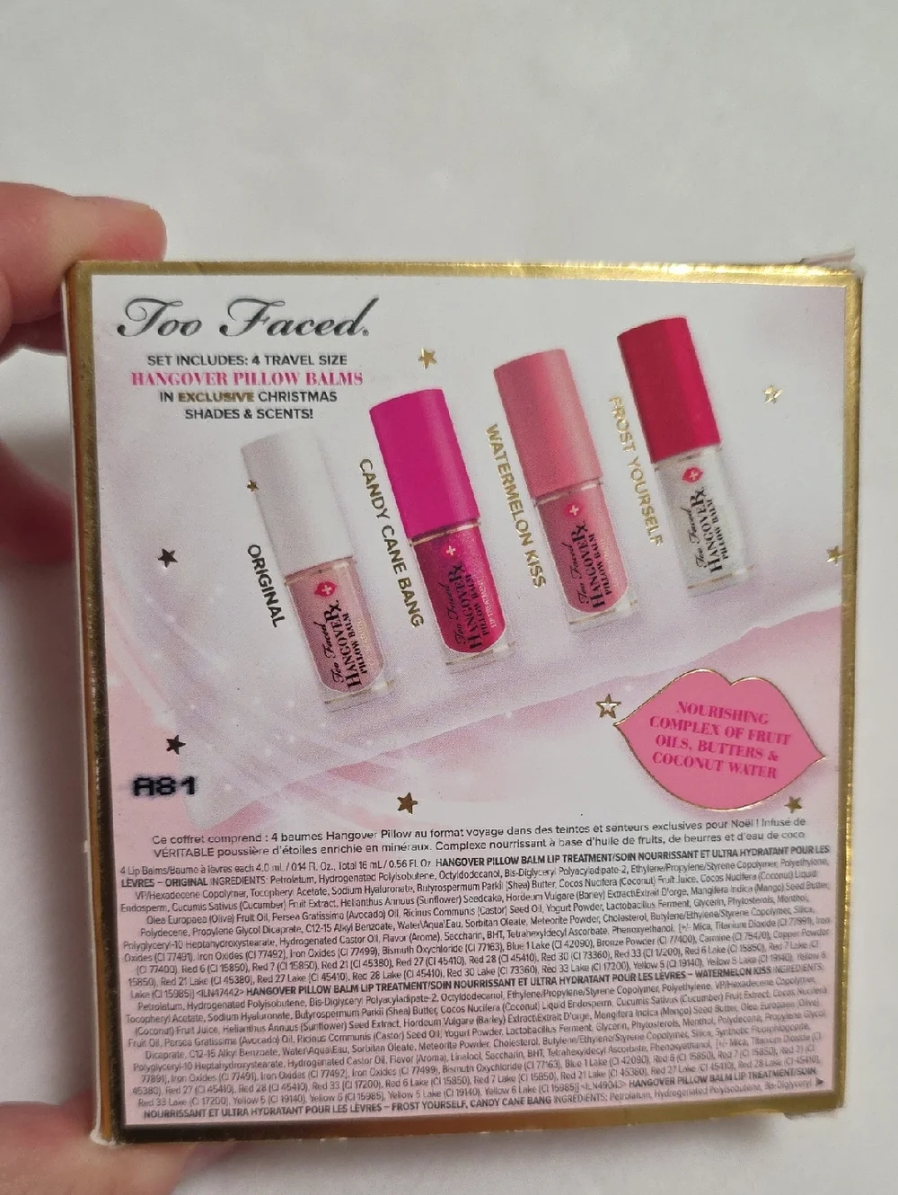 Too Faced faced hangoverx