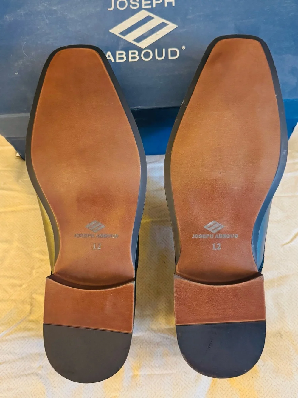 Joseph Abboud leather footbed abboud