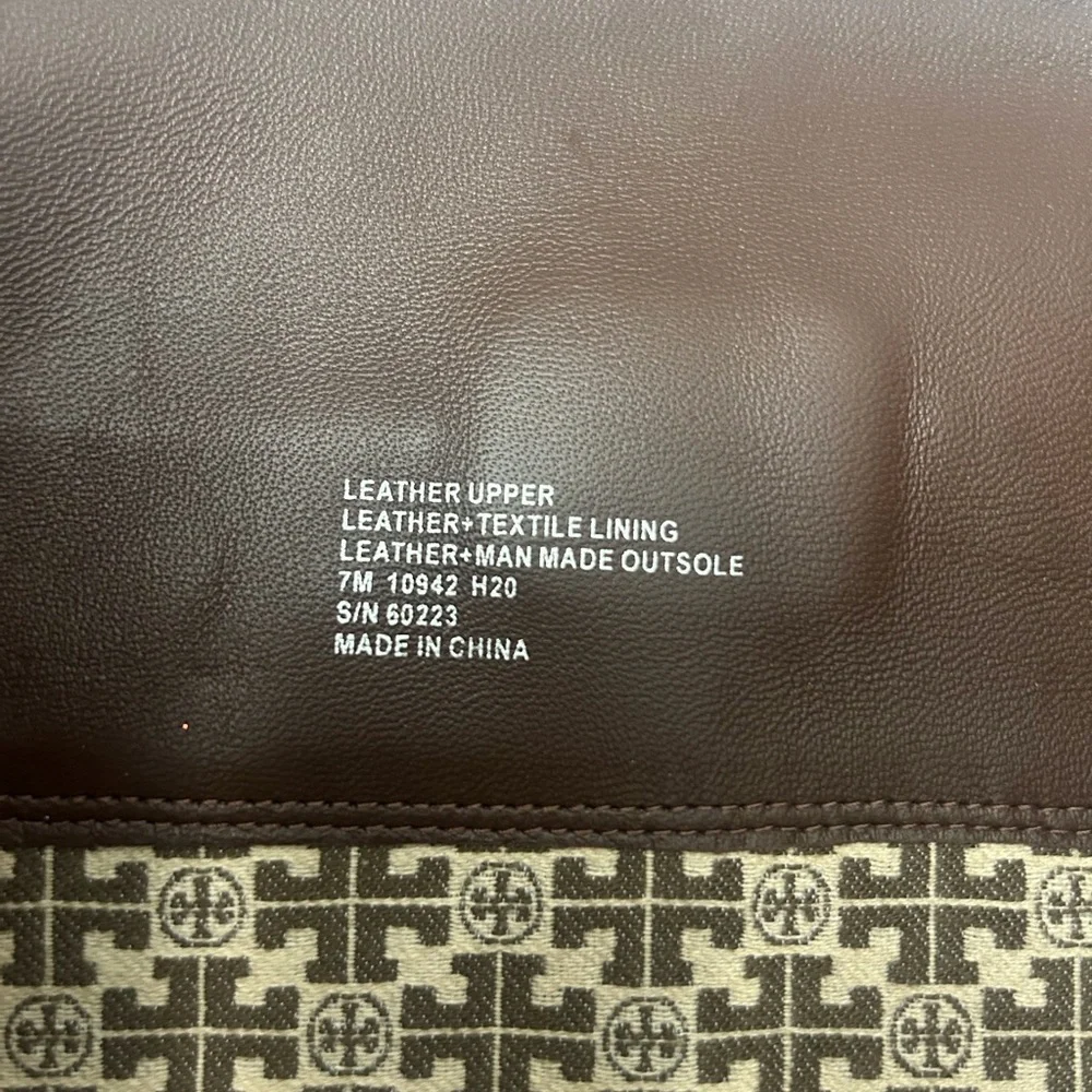 Tory Burch these leather