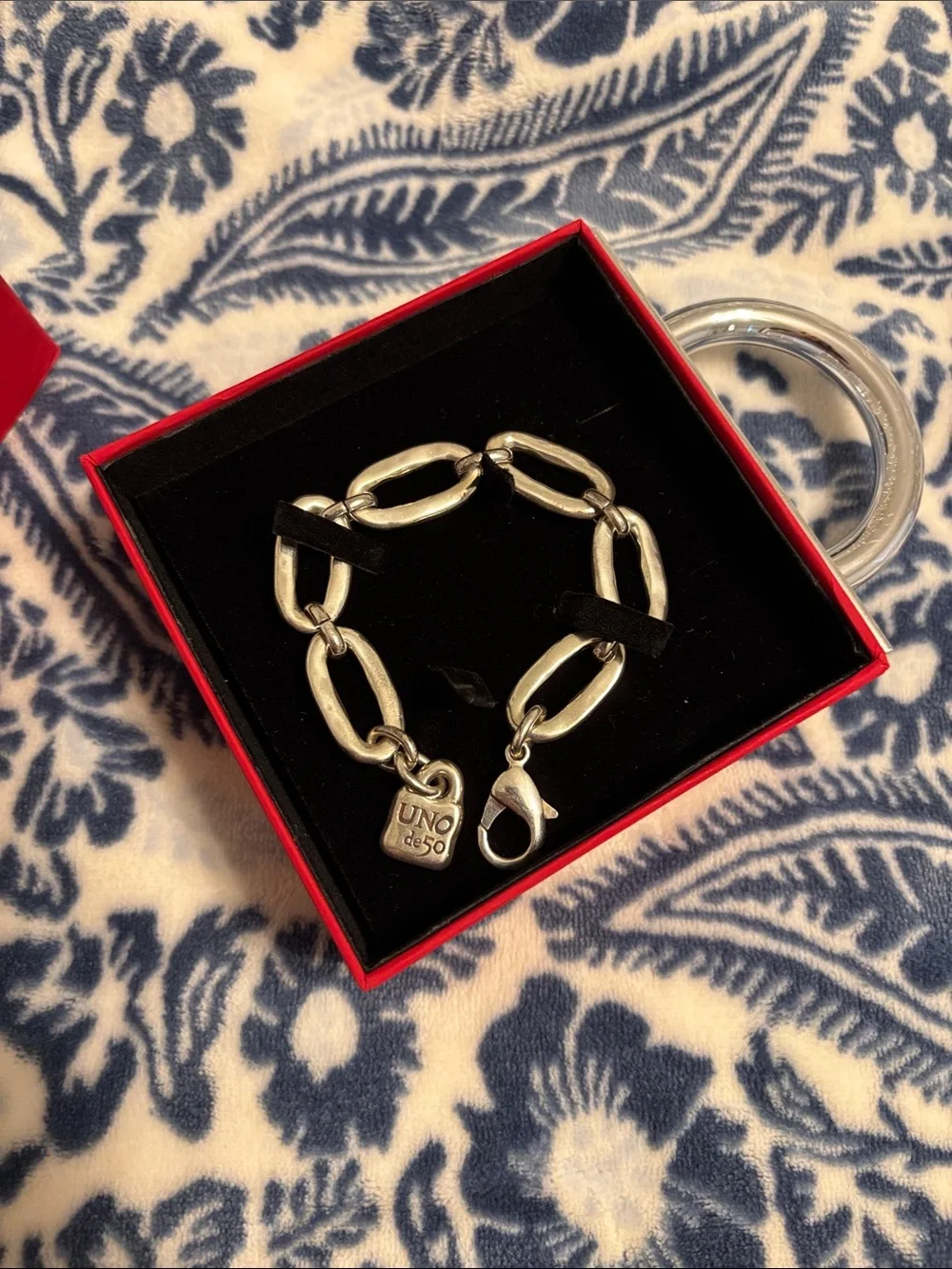 UNO de 50 chunky silver