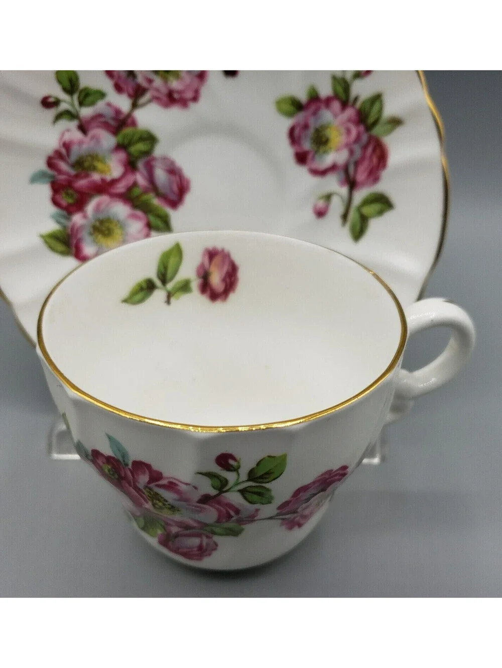 Staffordshire vintage teacup