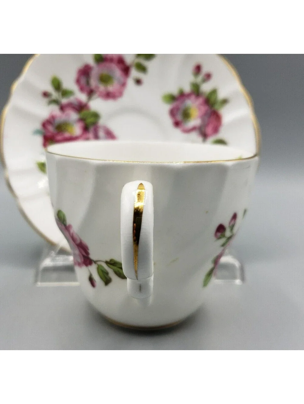 Staffordshire vintage teacup