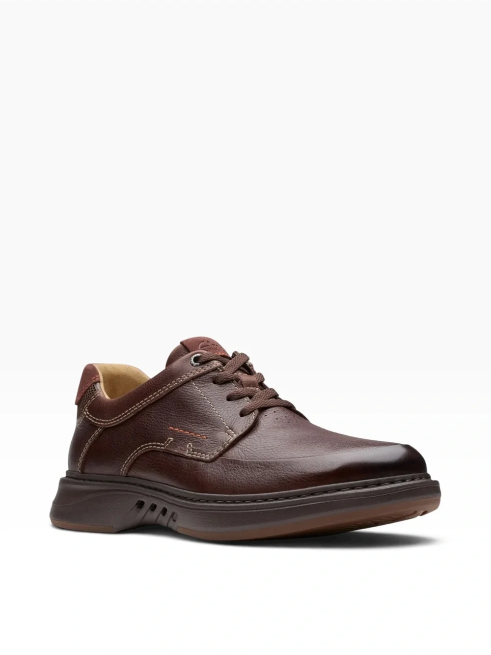 New Clarks Unstructured Bailey Lace Oxford Genuine Leather Lace-Up Comfort
