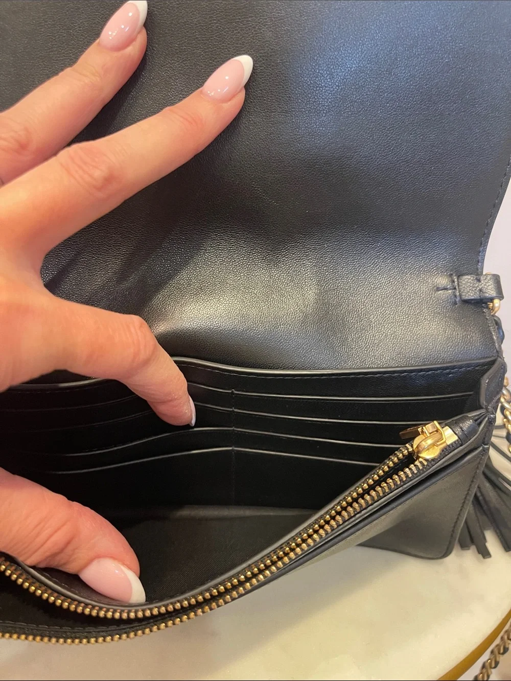 Tory Burch sleek quilted
