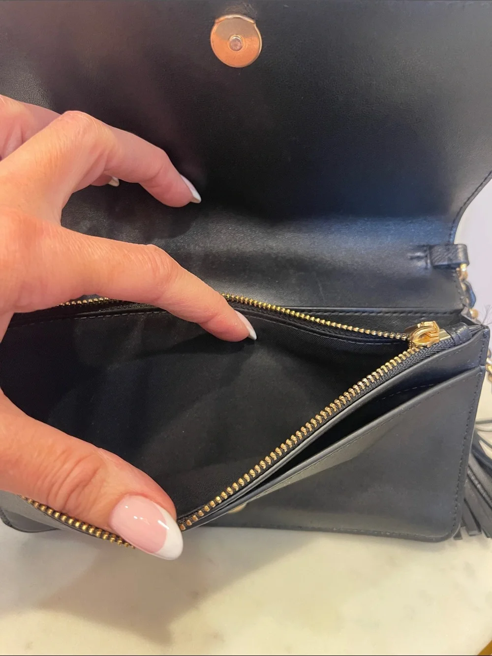 Tory Burch sleek quilted