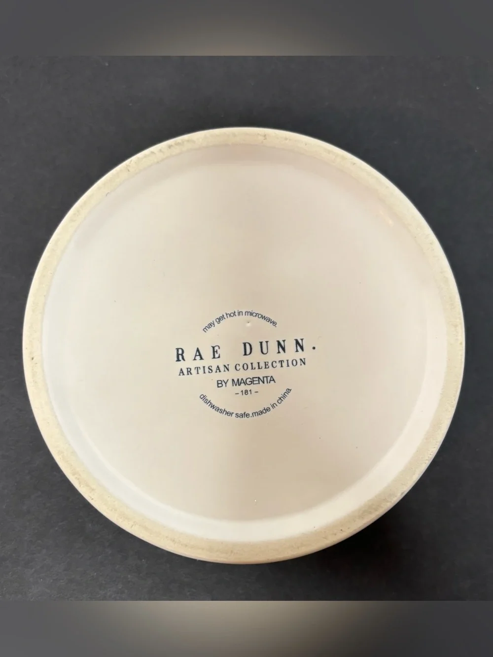 Rae Dunn festive ceramic