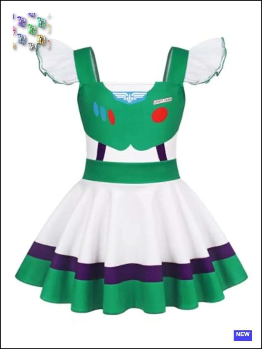 Girls Princess Dress Up Halloween Cosplay Outfit Birthday Gift