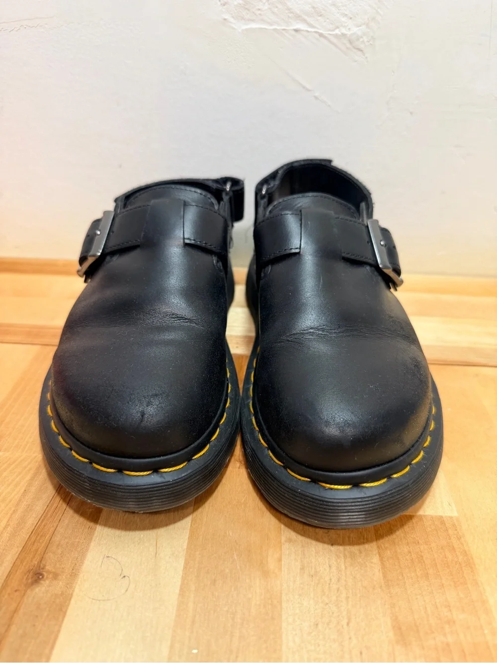 Dr. Martens black leather