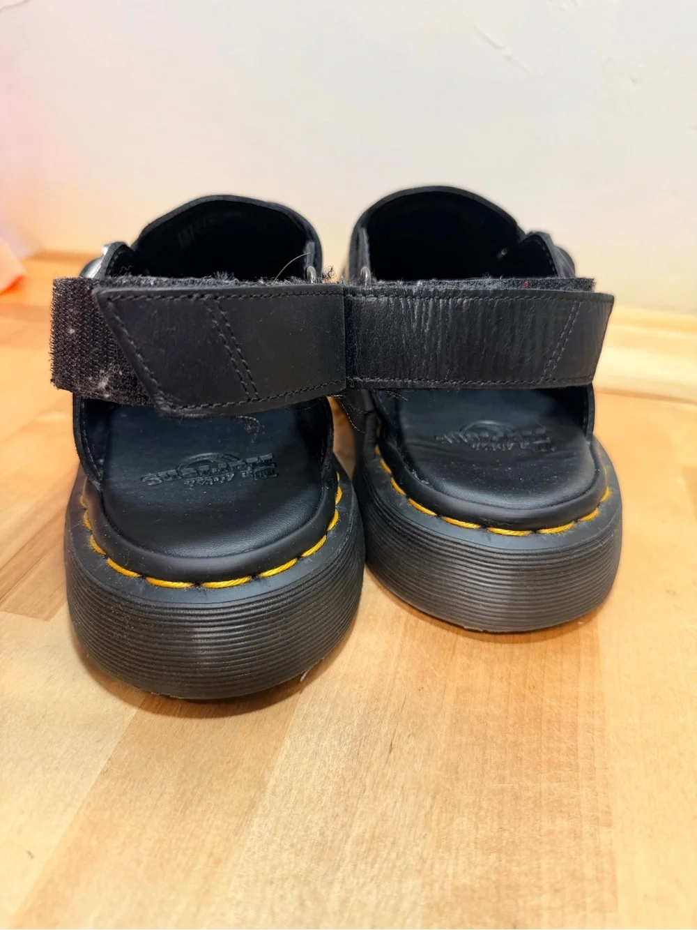 Dr. Martens black leather