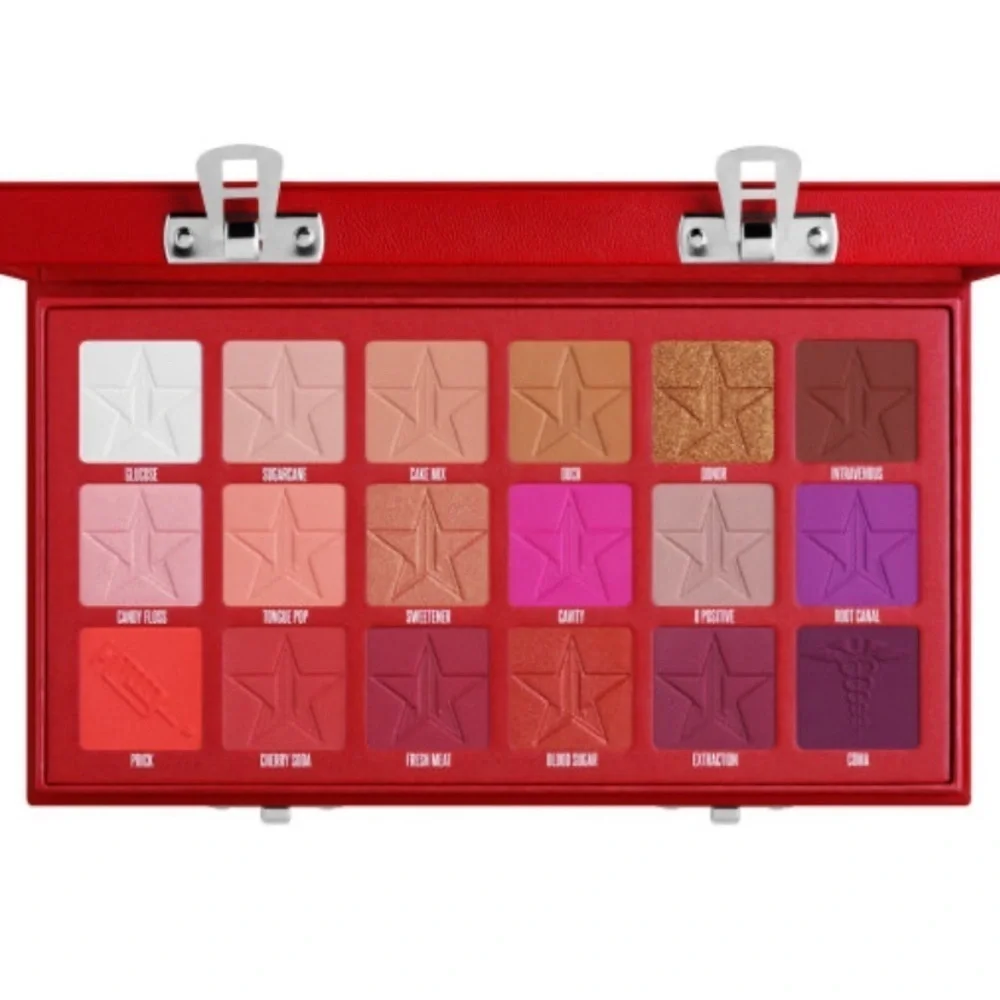 JEFFREE STAR Blood Sugar Eyeshadow Palette. New in Box. Discontinued