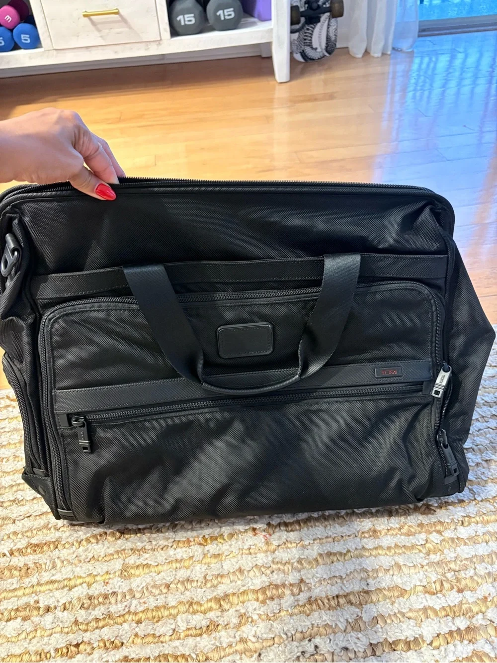 Tumi alpha framed