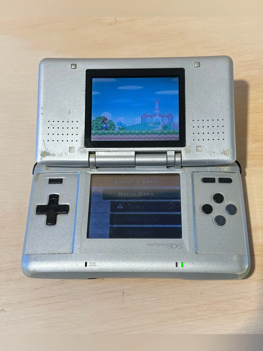Nintendo ds silver