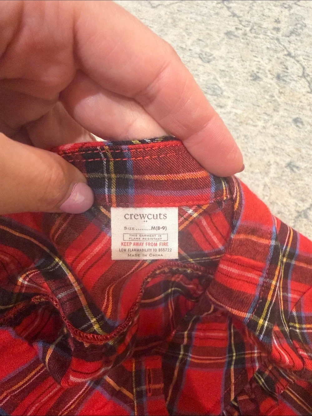 Crewcuts soft plaid