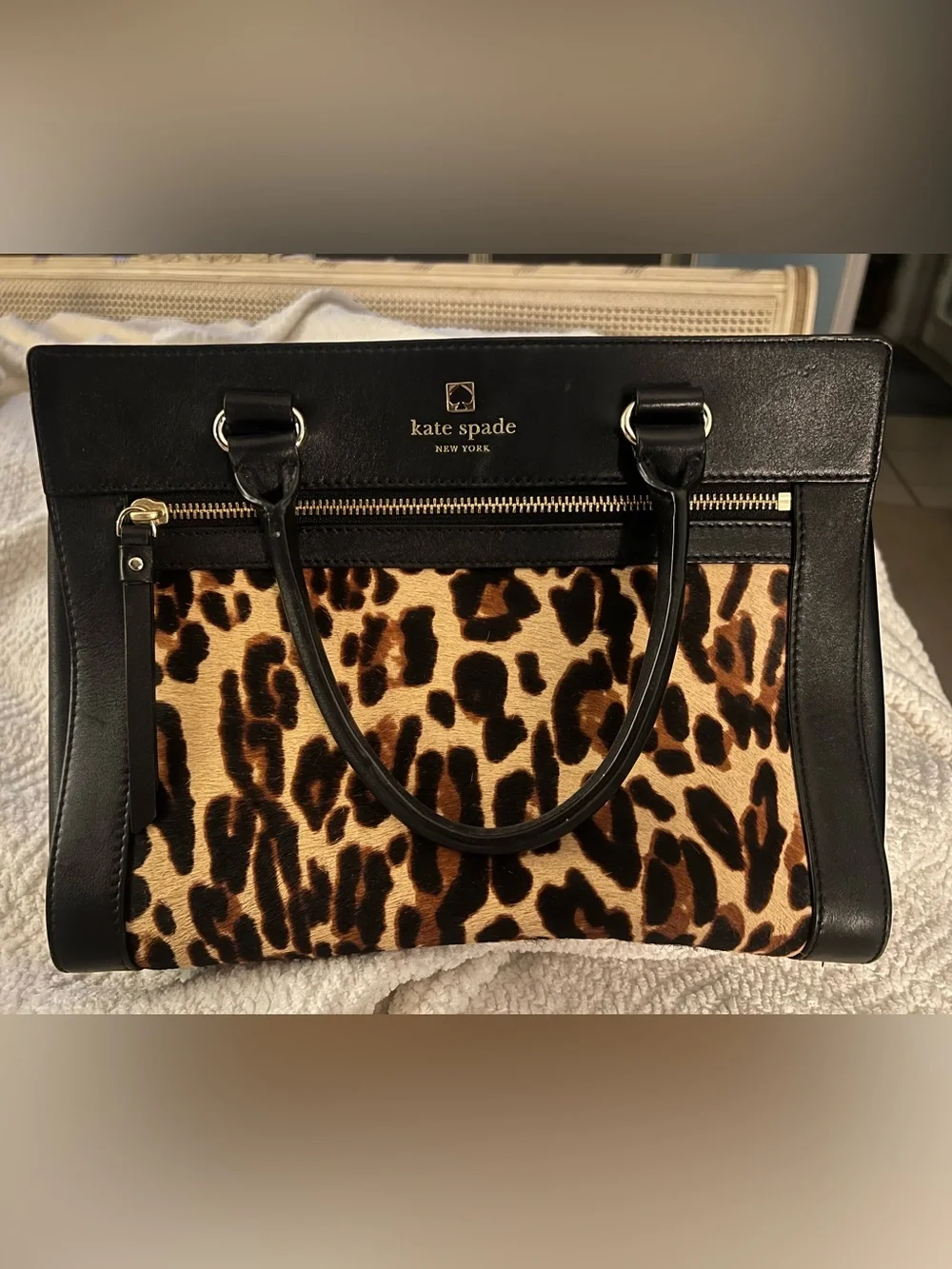 kate spade structured satchel