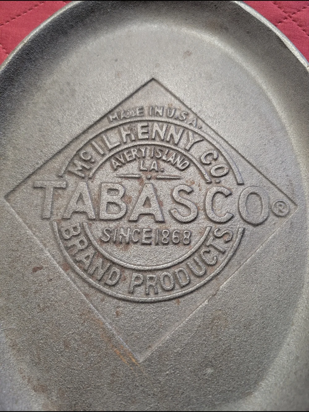 Tabasco cast iron