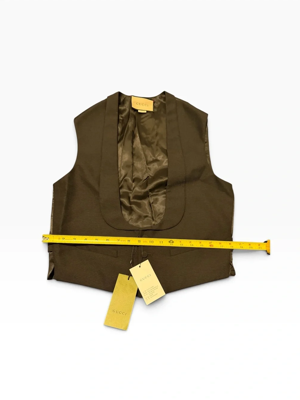 Gucci brown tailored tone