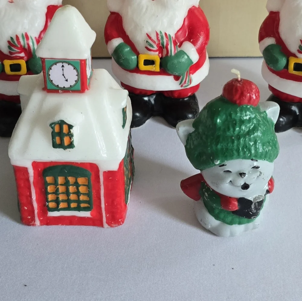Vintage nostalgic candles