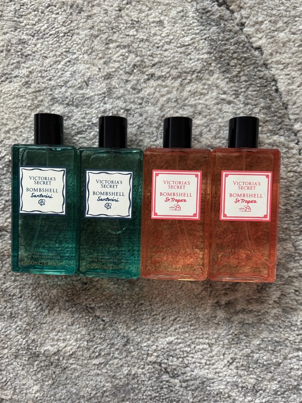 Victoria Secret- bombshell Santorini & bombshell St. Tropez fragrance mist