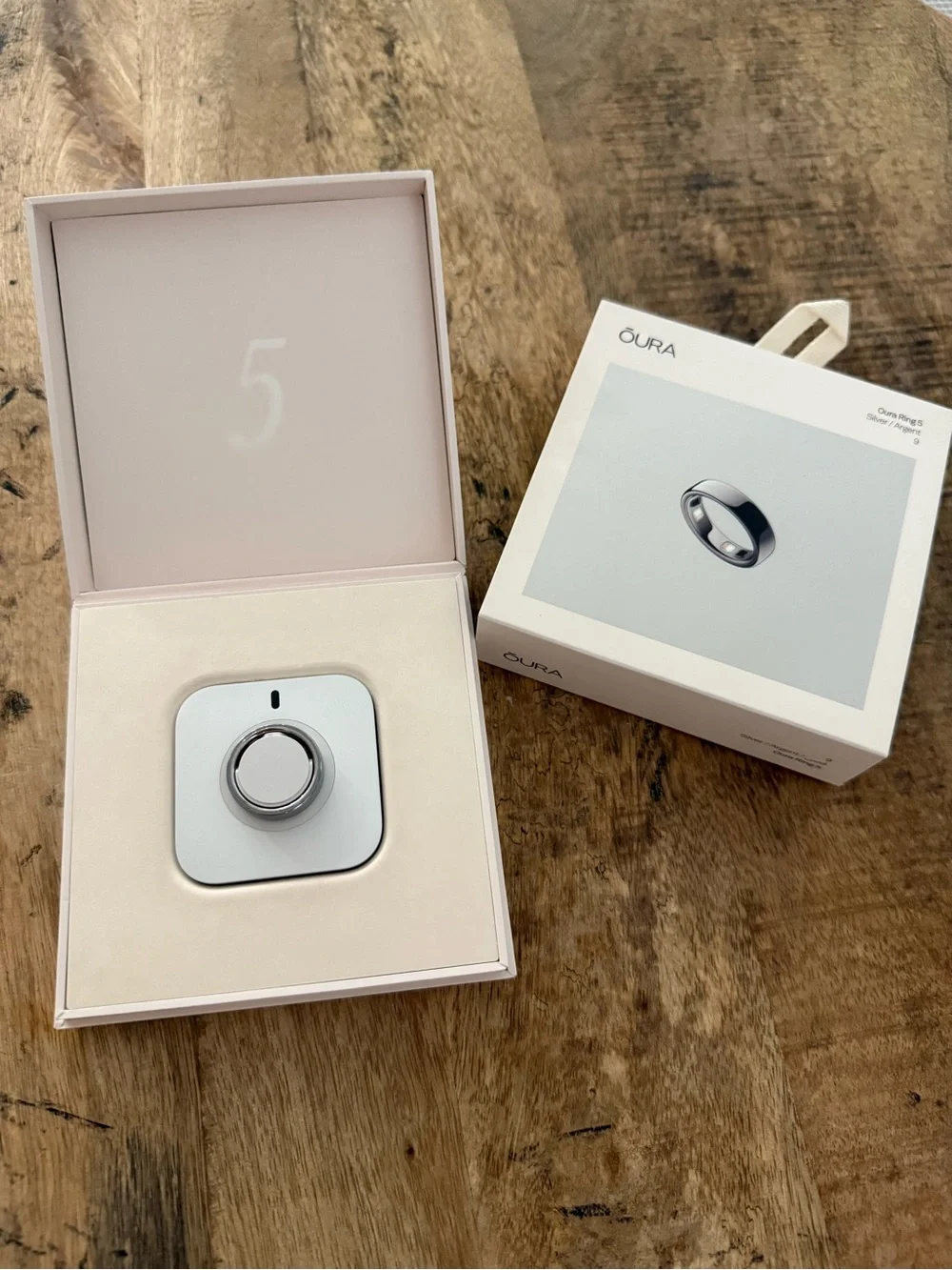 Oura ring silver