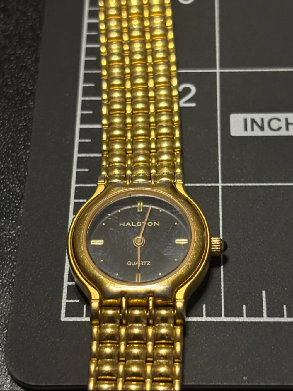 Halston Heritage face scratches finish