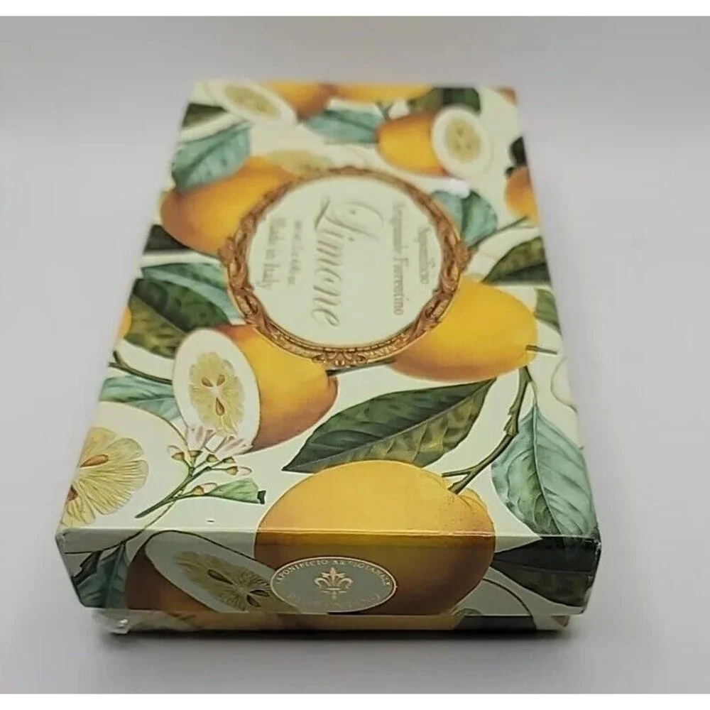 Saponificio Artigianale Fiorentino Lemon Scented Soaps (3) SEALED