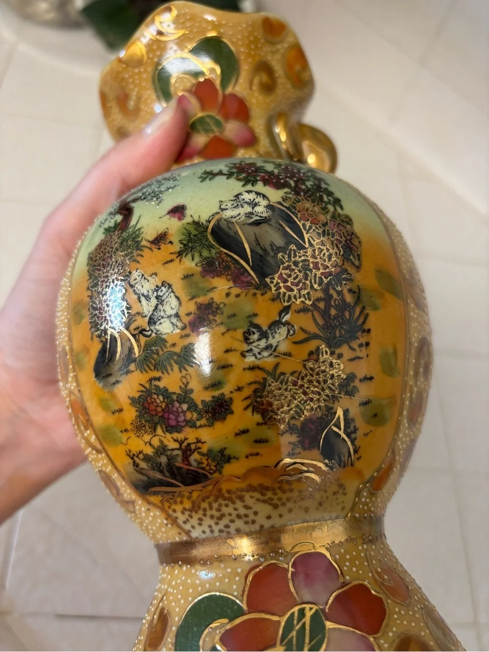 N/A ornate enamel