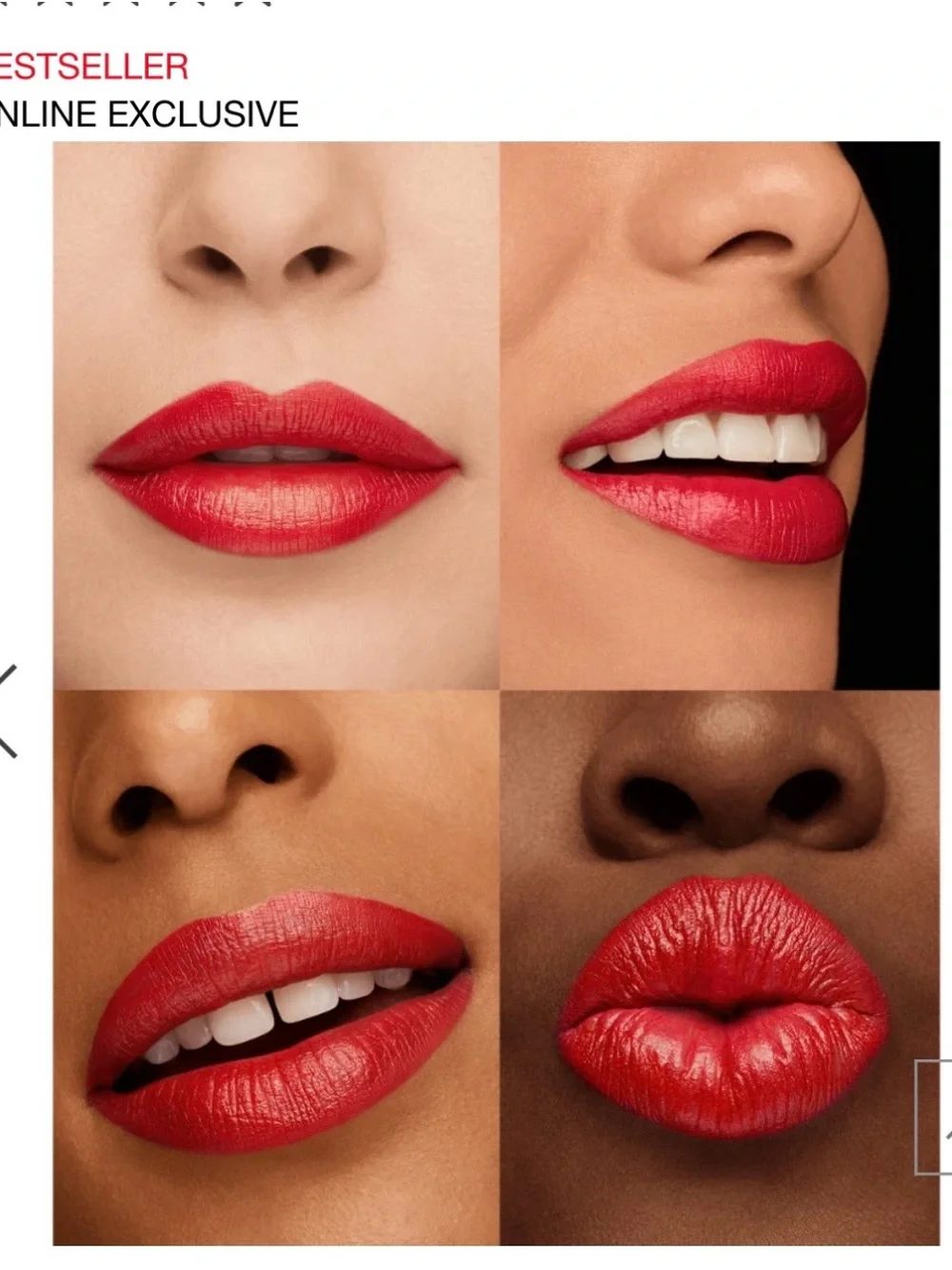 NARS Original Bestseller Satin Lipstick, Jungle Red 2962, NEW $26