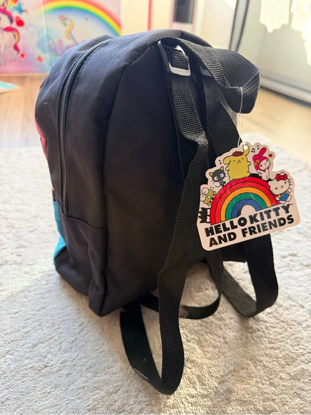 NWT Sanrio Hello Kitty & Friends Kuromi Mini Backpack