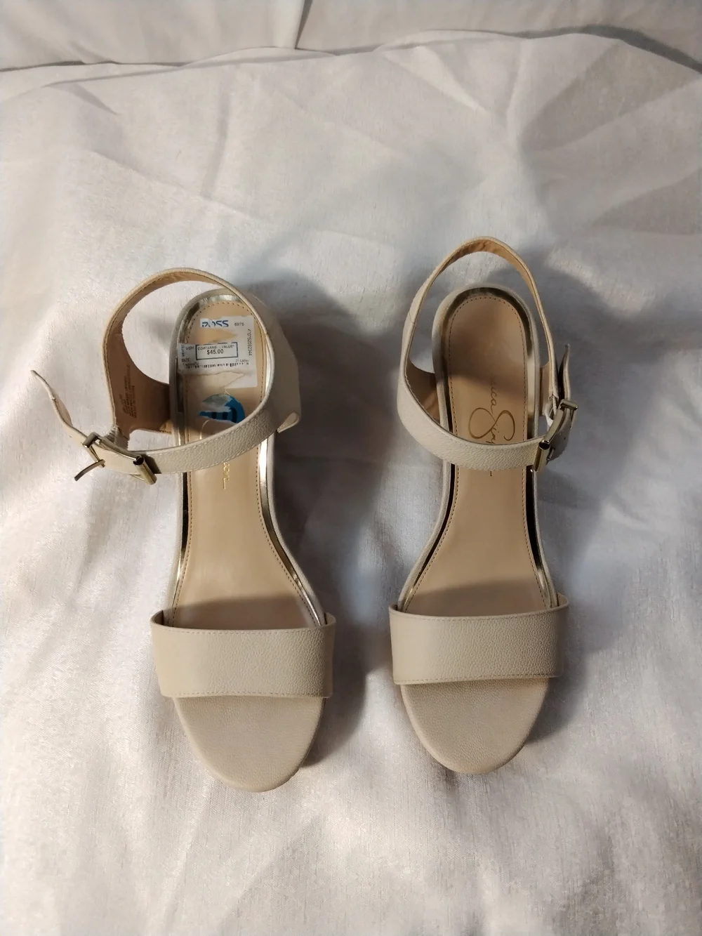 Jessica Simpson neutral cream