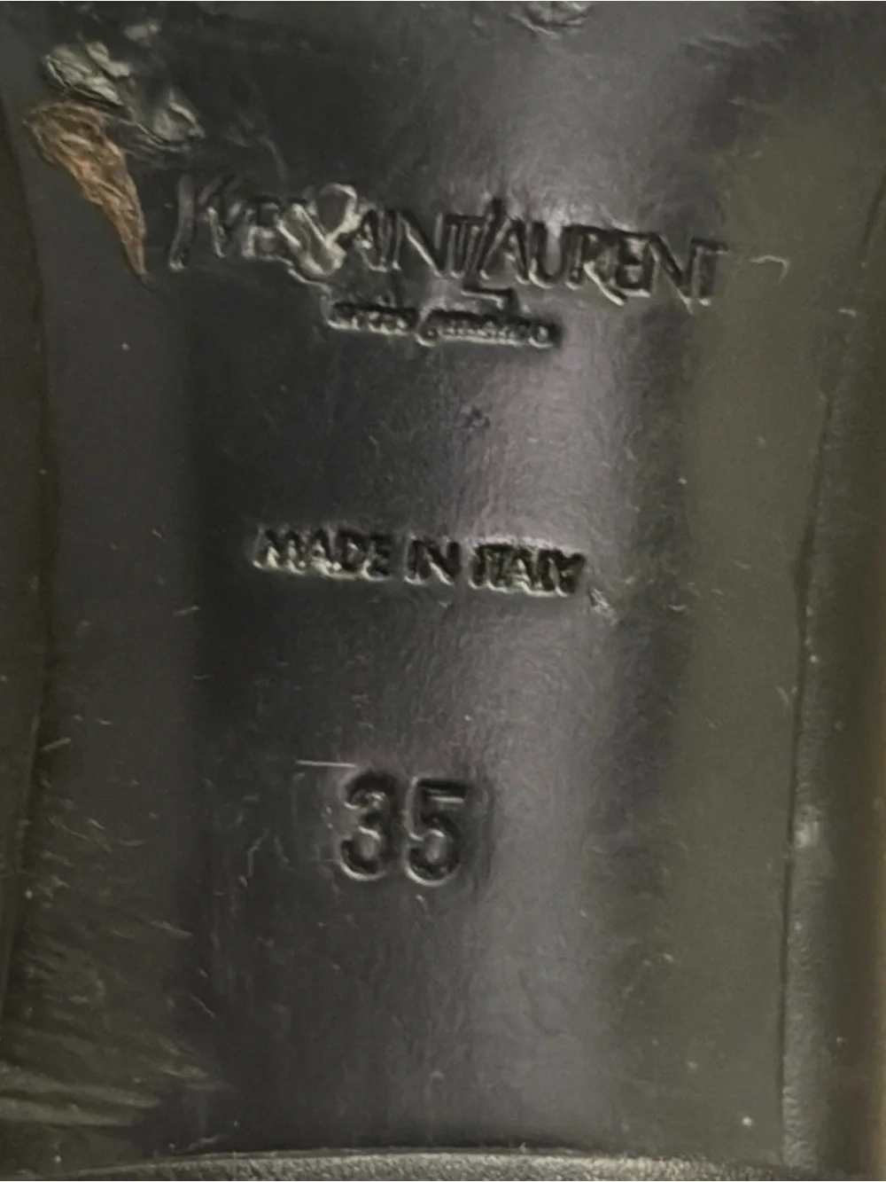 Yves Saint Laurent sleek black