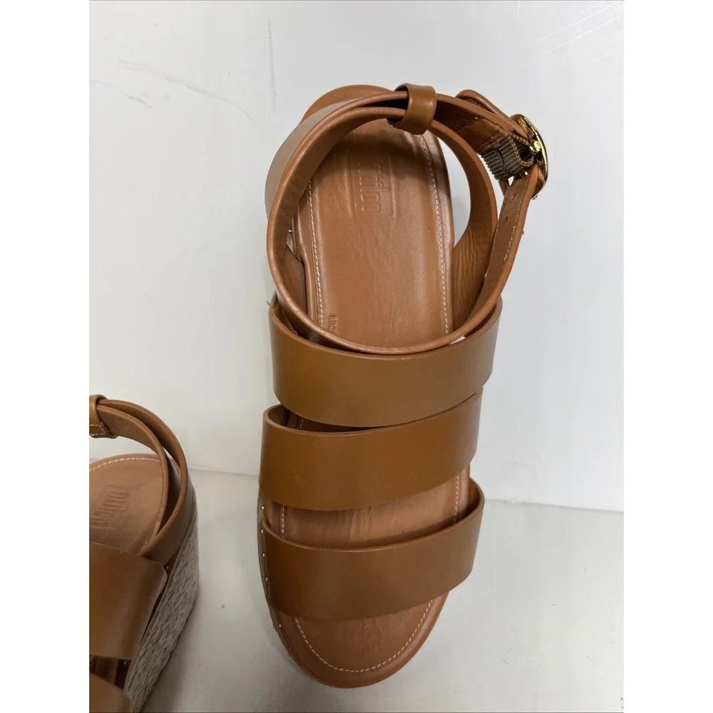 Fitflop tan leather