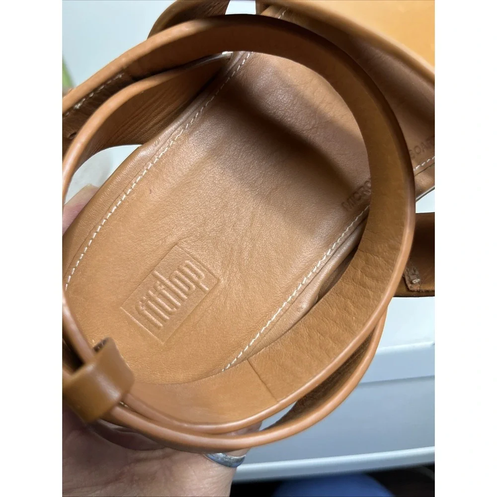 Fitflop tan leather