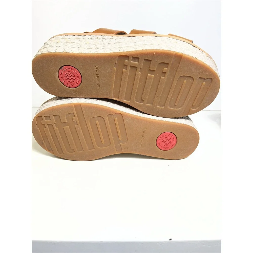 Fitflop tan leather