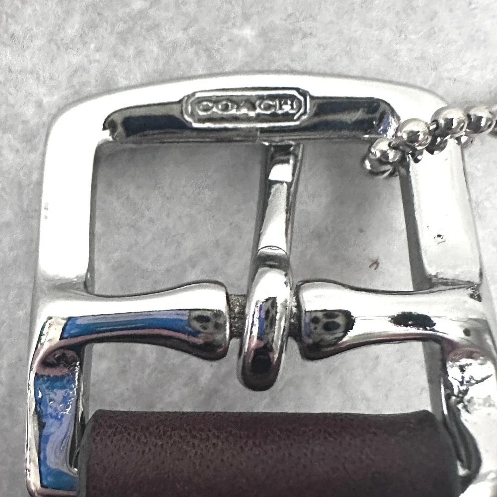 Coach legacy buckle