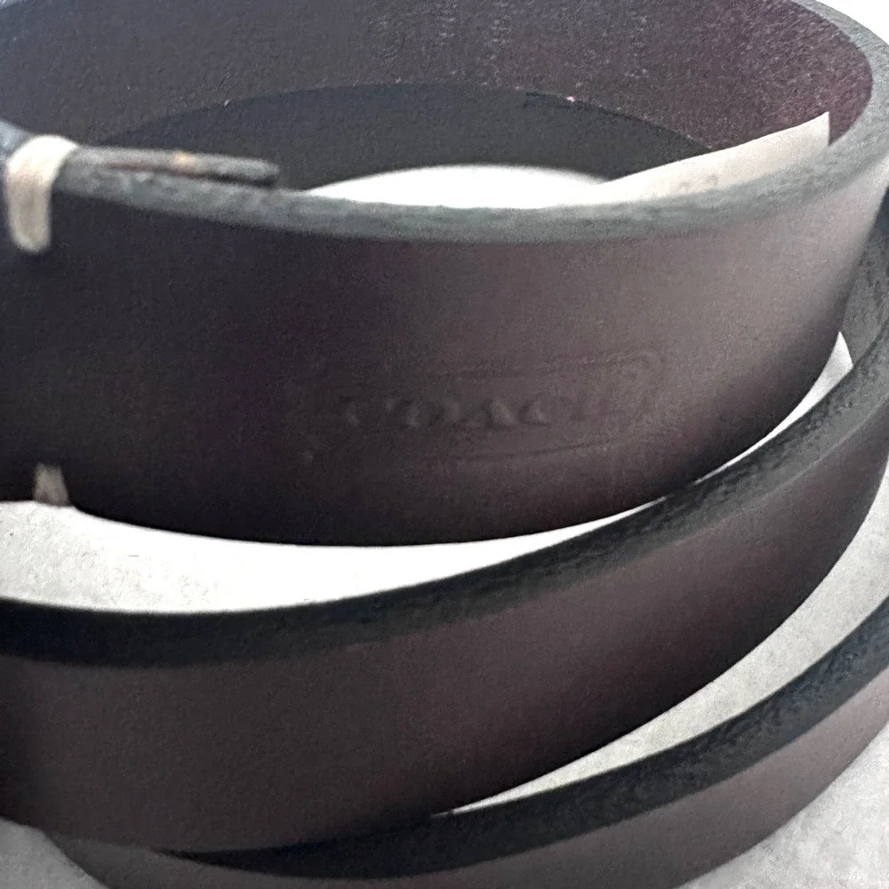 Coach legacy buckle