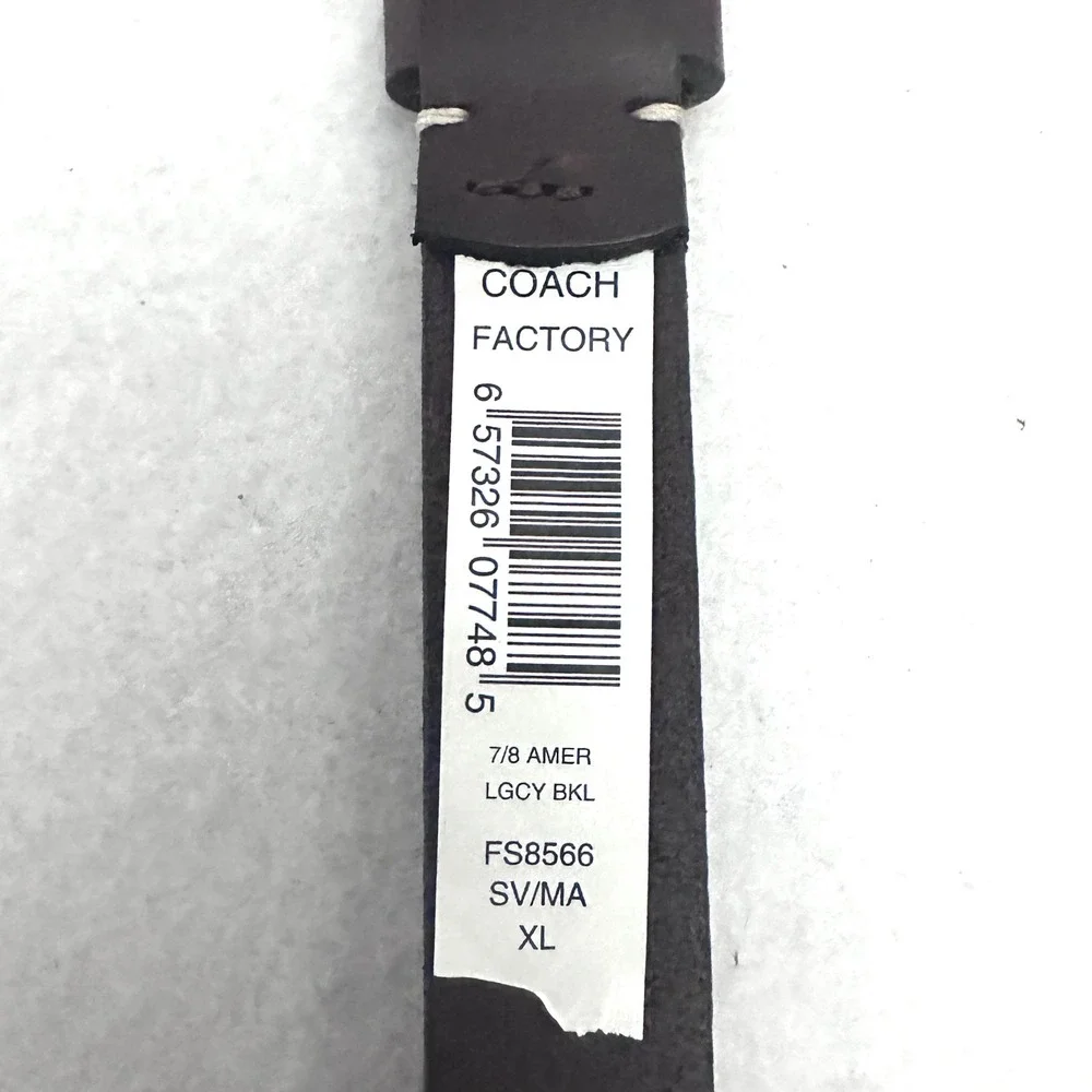 Coach legacy buckle