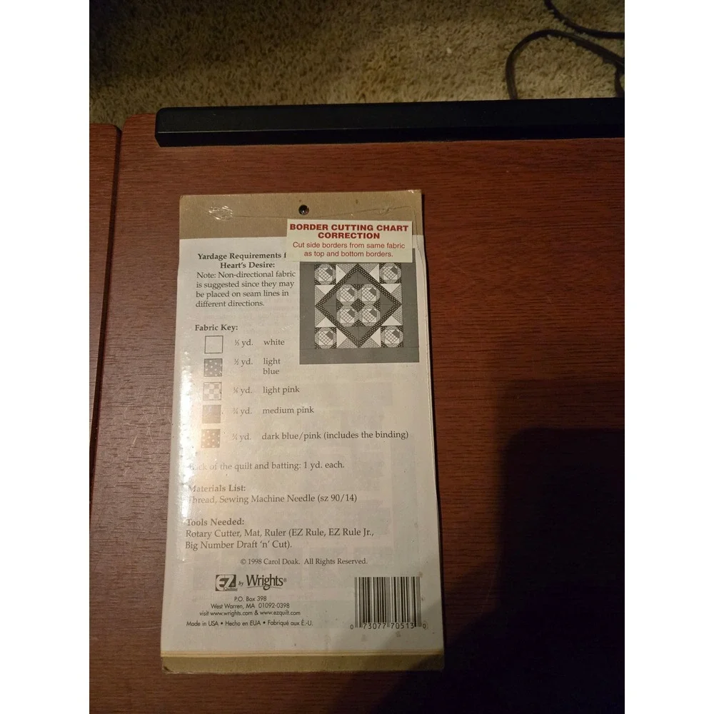 EZ Quilting by Wrights ez quilting