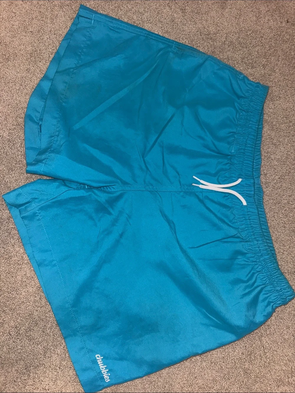 chubbies very blue original classic swim trunks XL 5.5 inseam