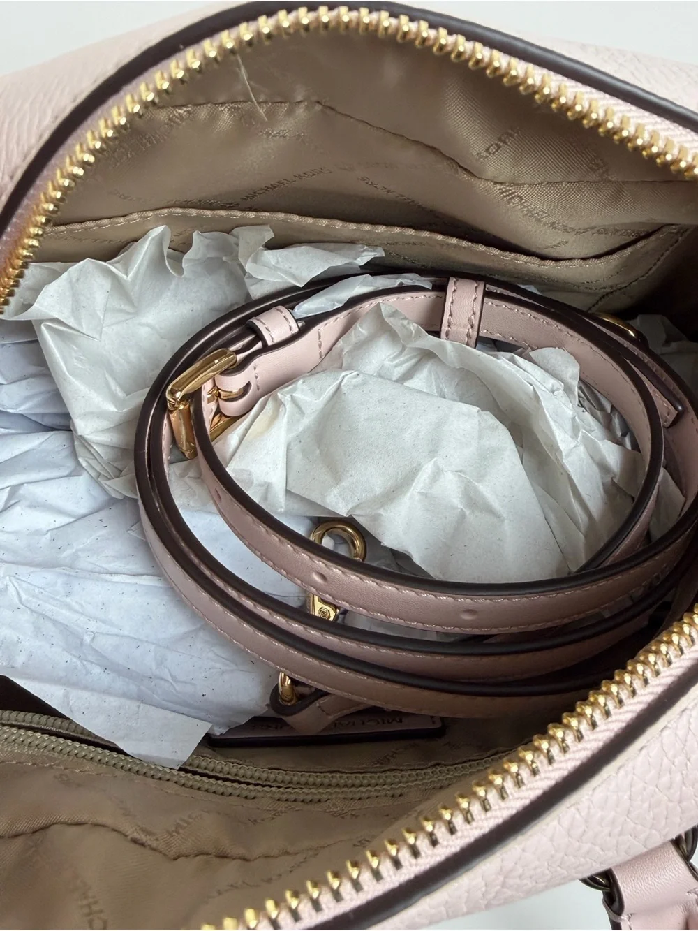 Michael Kors satchel pebbled
