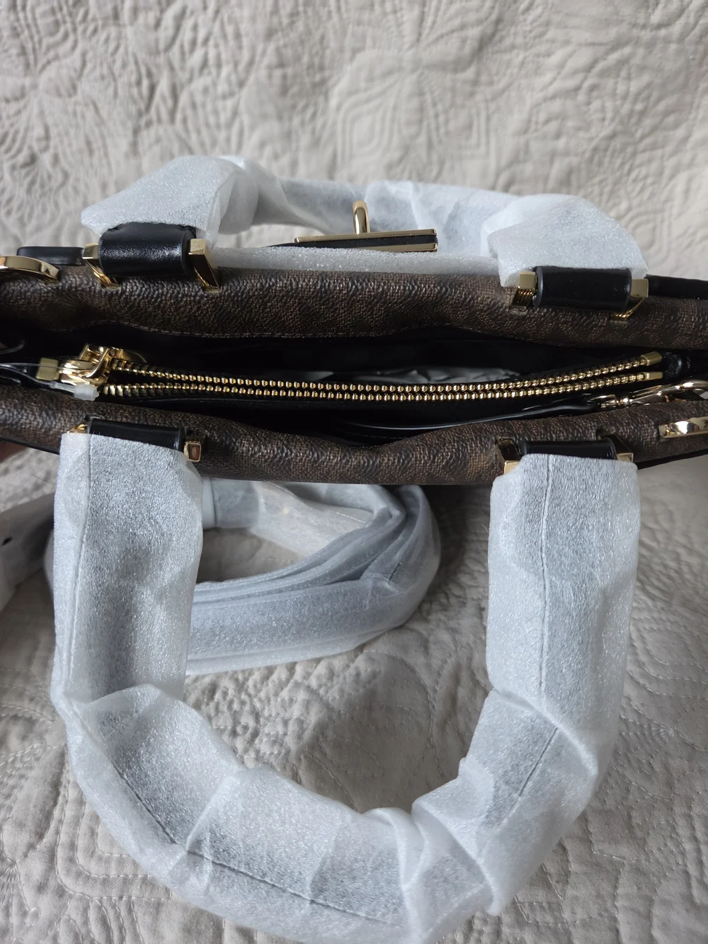 New Michael Kors Tatiana Satchel