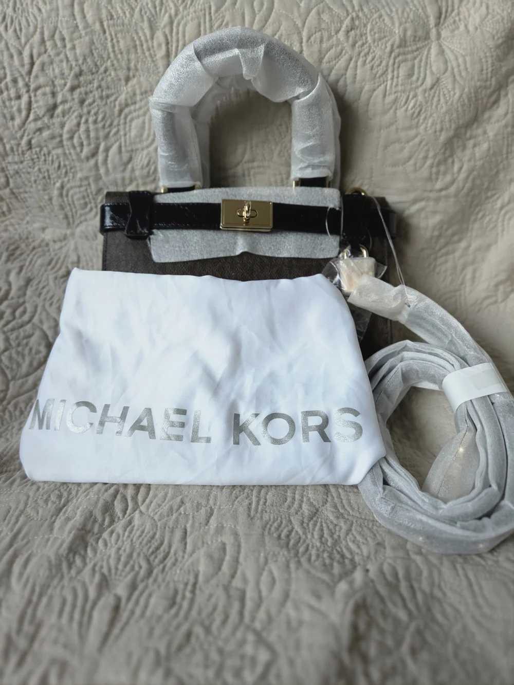 New Michael Kors Tatiana Satchel