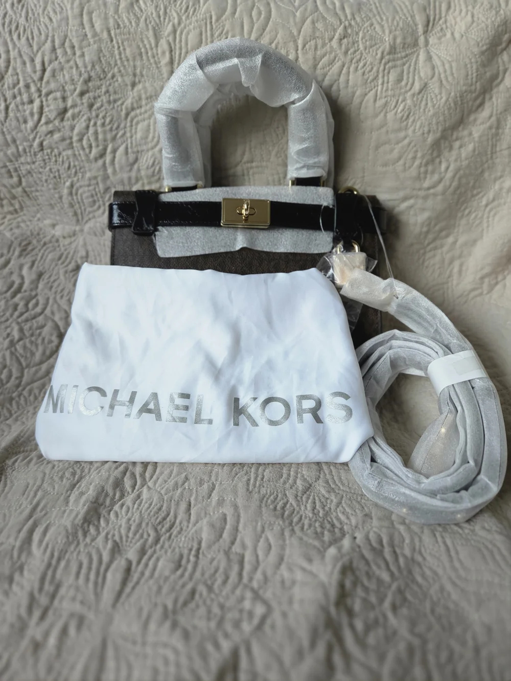 New Michael Kors Tatiana Satchel