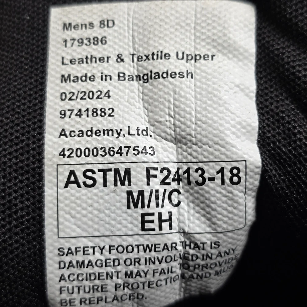 Tactical performance men