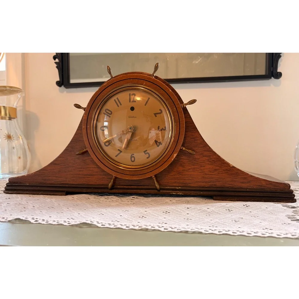 Telechron vintage ships