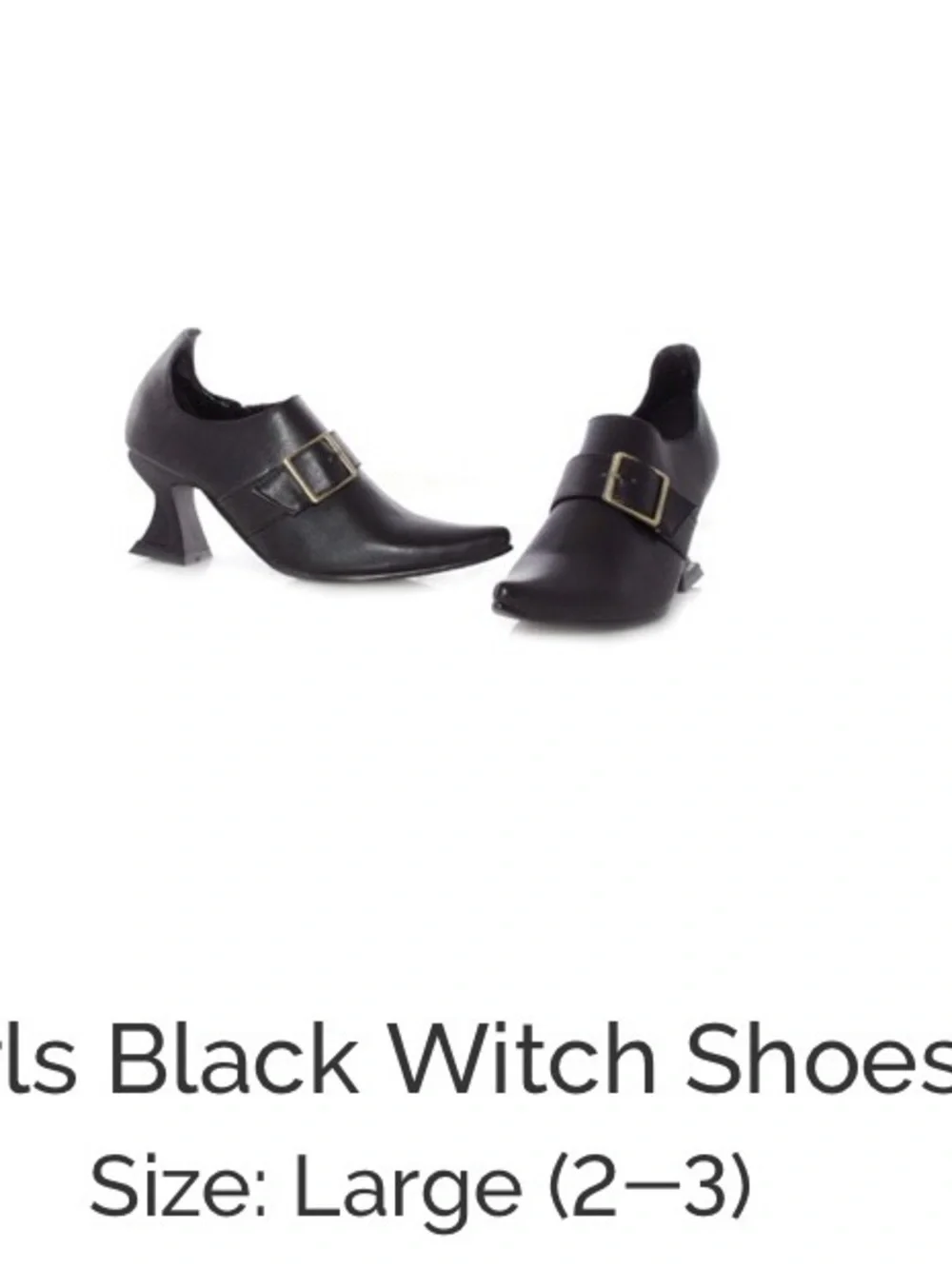 Chasing Fireflies Girls Batty Ballerina Witch Costume Size 10 + Hat + Shoes 2-3