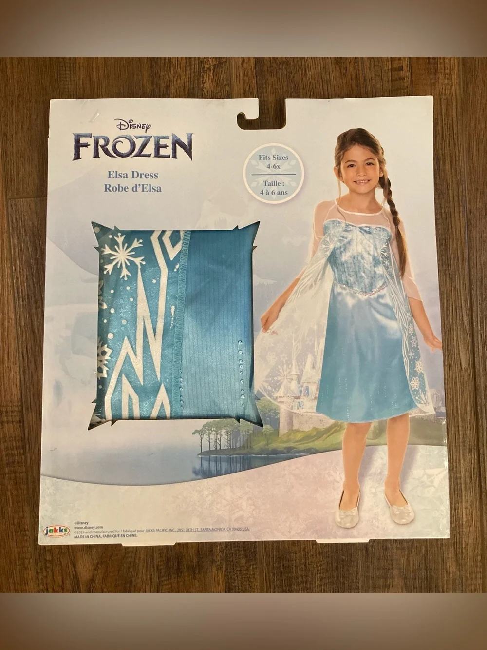 NWT Elsa Disney Frozen Costume Dress Up