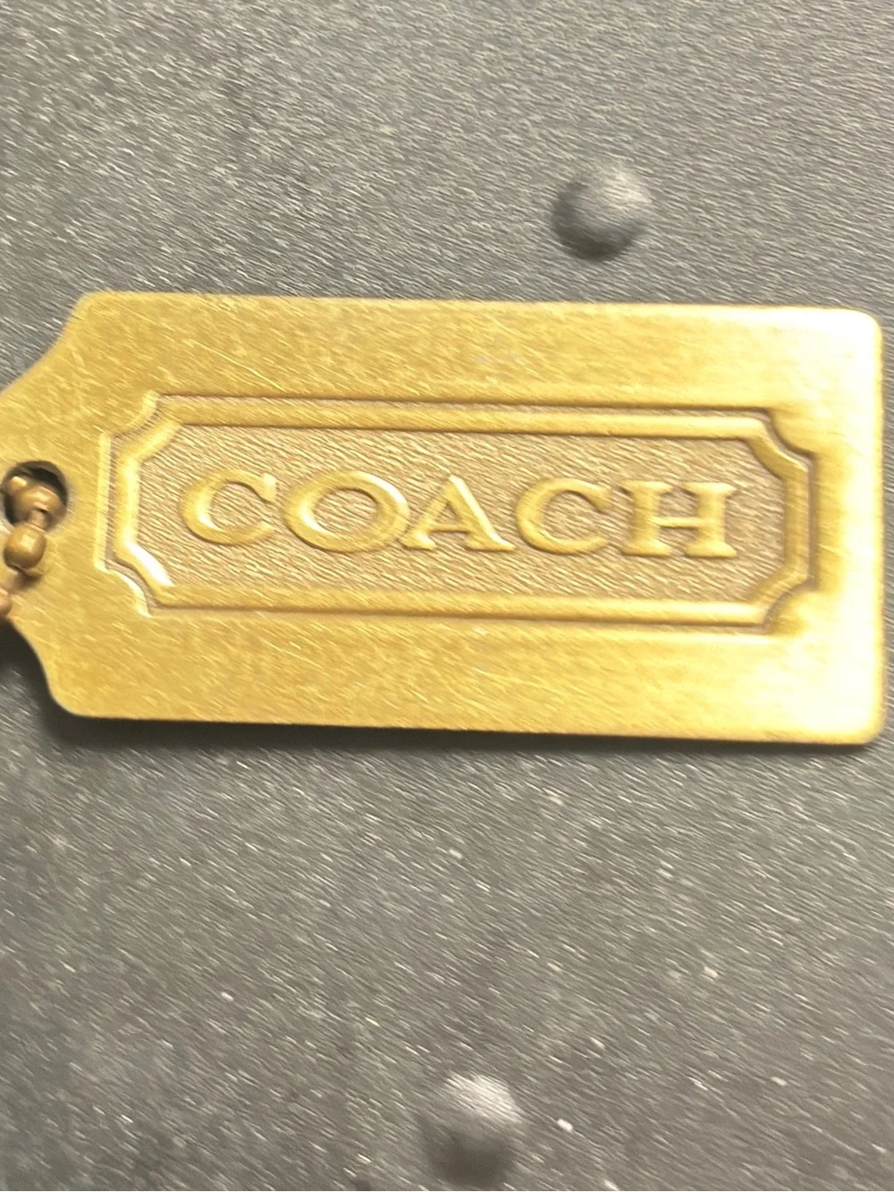 Coach cute brass